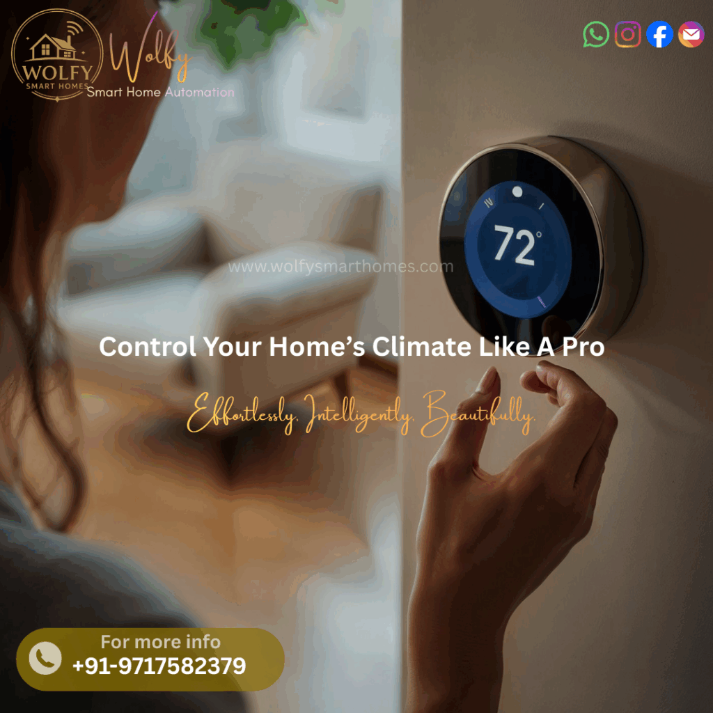 Smart thermostat for Climate control