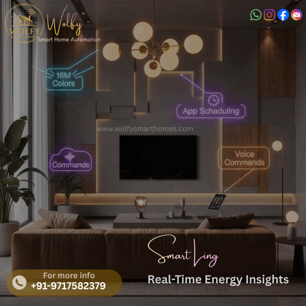 Energy Management with Wolfy Smart Homes Automation
