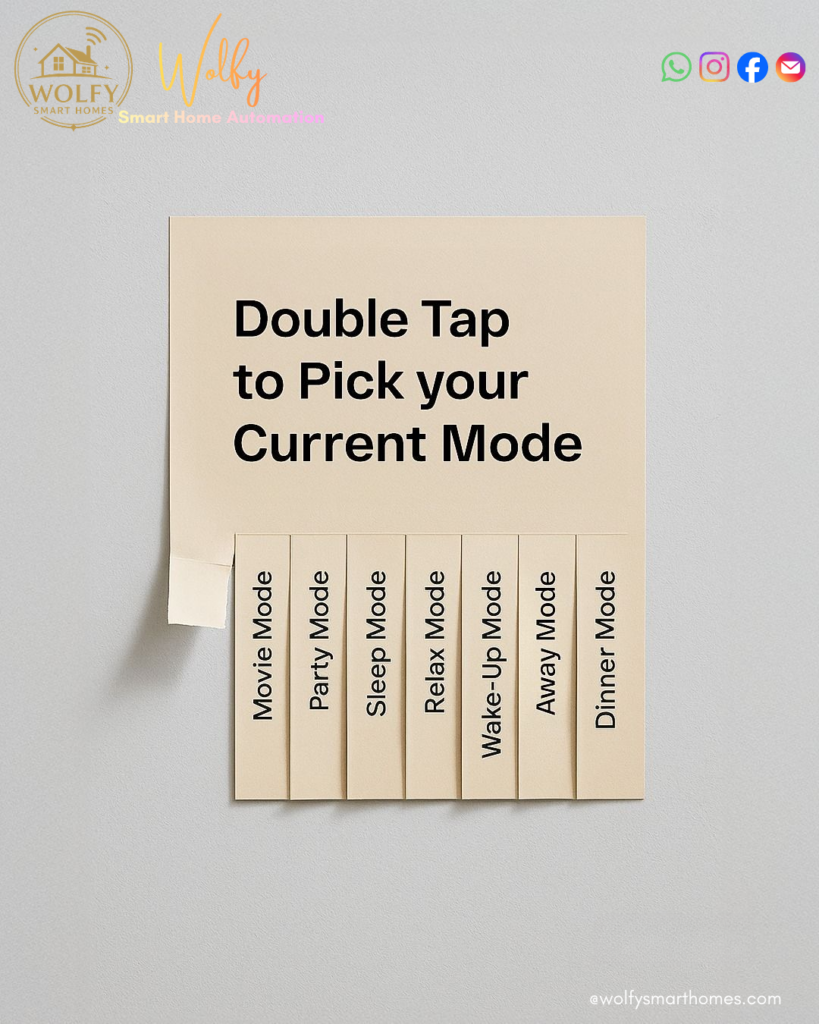 smart automation modes for home comfort automation