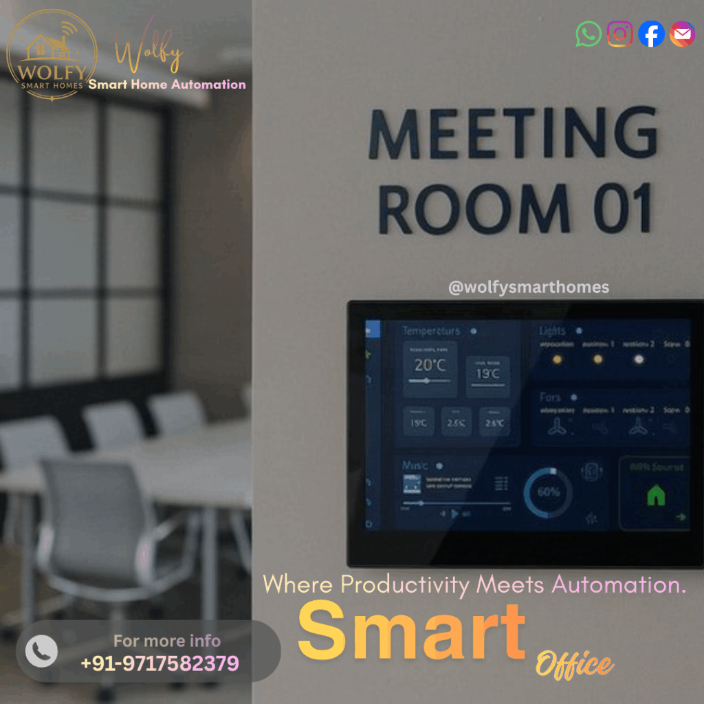 Smart office automation with Wolfy