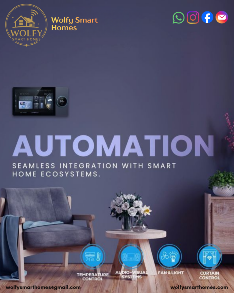 smart touchscreen control panel as smart home command center