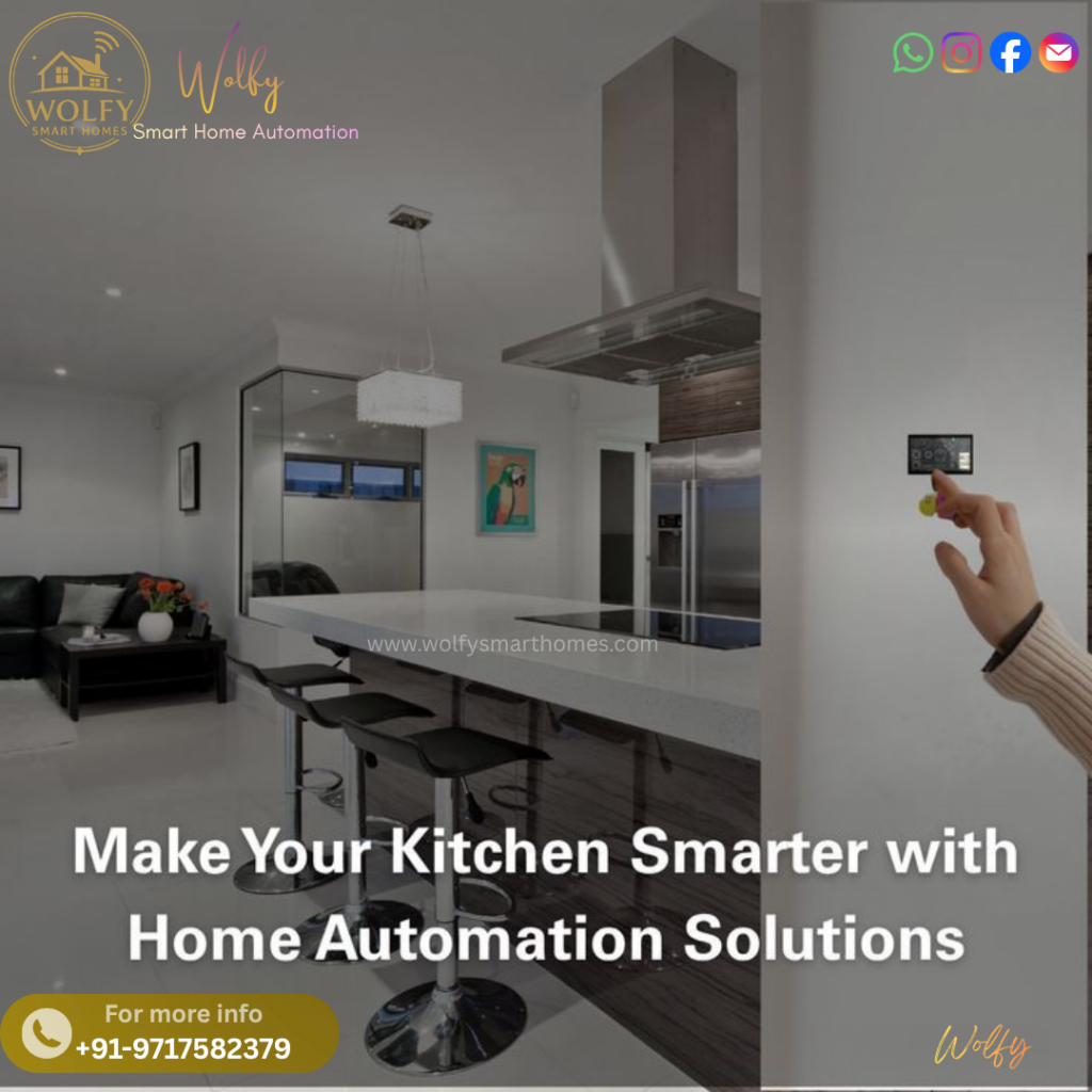 smart kitchen automation ideas in a modern home